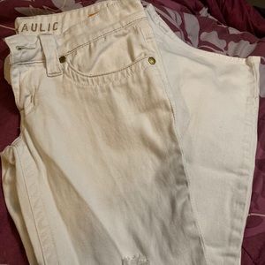 Hydraulic Super Low Metro white color jeans